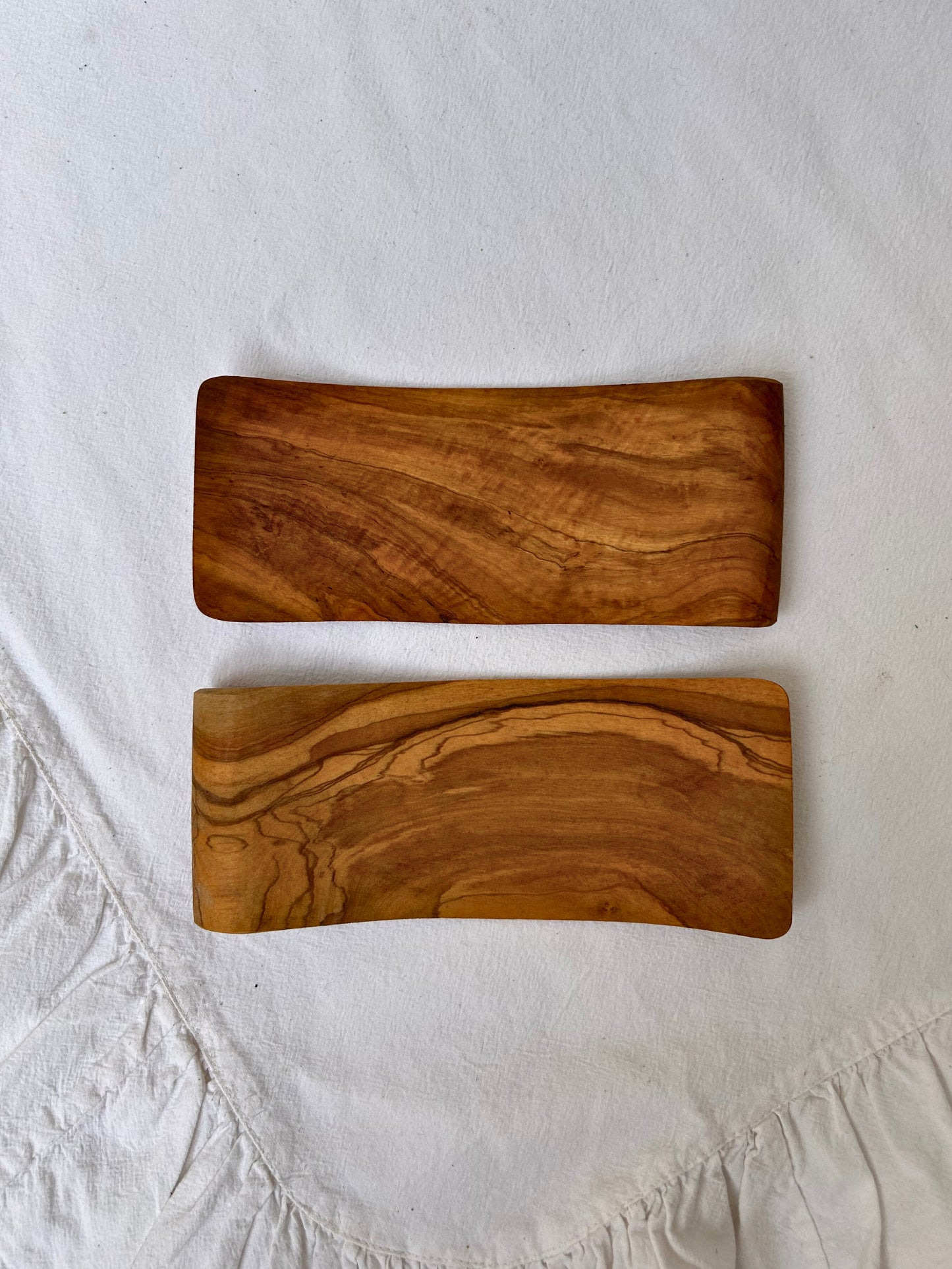 Espátula rectangular madera olivo